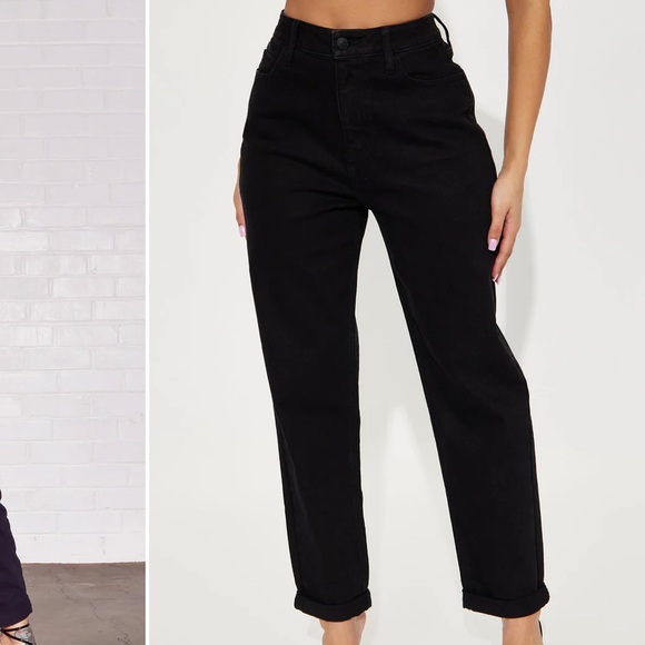 Never Worn Black Jeans - Picture 4 of 5